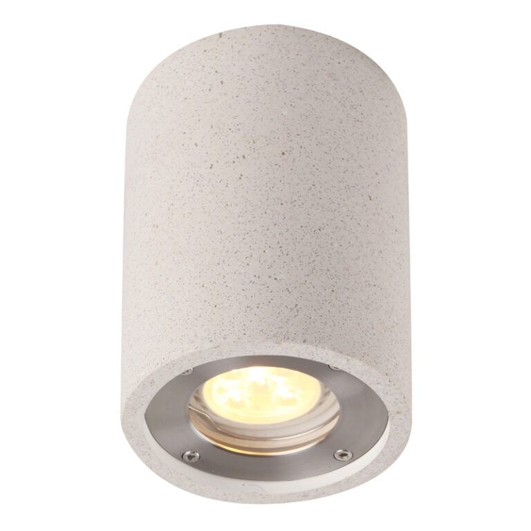 Foco superficie Levi blanco redondo 13cm