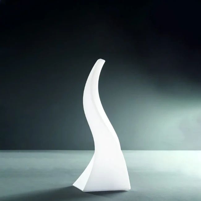 Lámpara de sobremesa LED Flame Blanco - Lámparas Ibelan Lámpara de sobremesa LED Flame Blanco