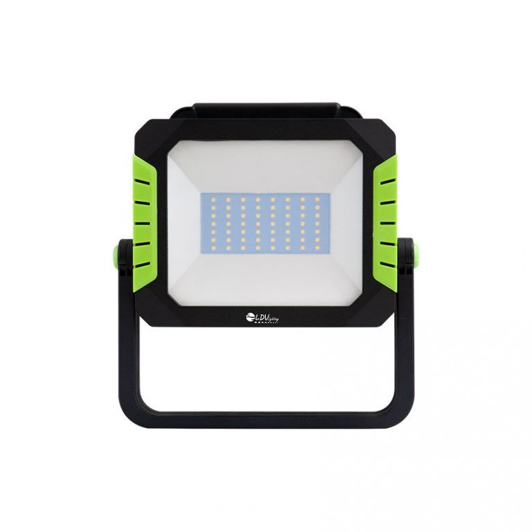 Proyector LED 50w Soporte + 2 Bases Shucko