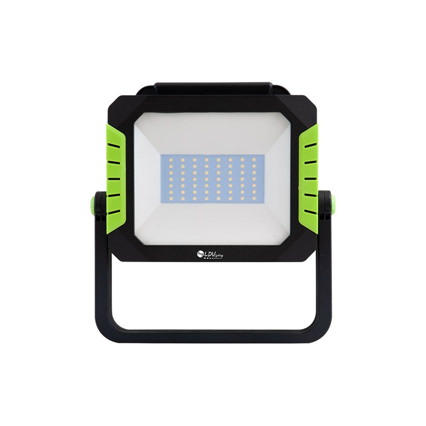 Proyector LED 50w Soporte + 2 Bases Shucko - Lámparas Ibelan Proyector LED 50w Soporte + 2 Bases Shucko