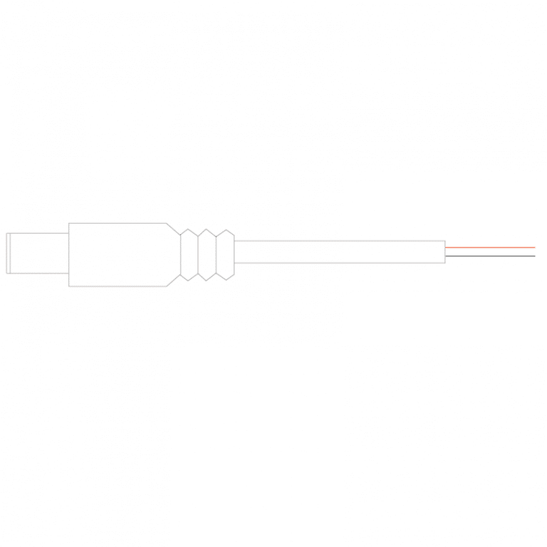 Cable conexión DC Macho 2 Pin