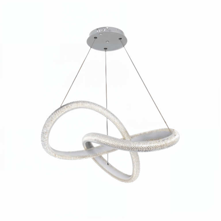 Lámpara De Techo Colgante LED Blanco 56cm