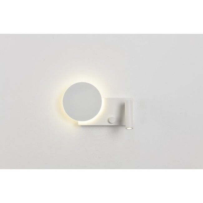 Aplique De Pared LED Blanco Orientable Rectangular - Lámparas Ibelan Aplique De Pared LED Blanco Orientable Rectangular - Imagen 5