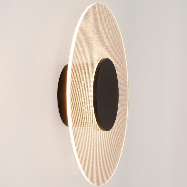 Aplique De Pared LED Venus Negro