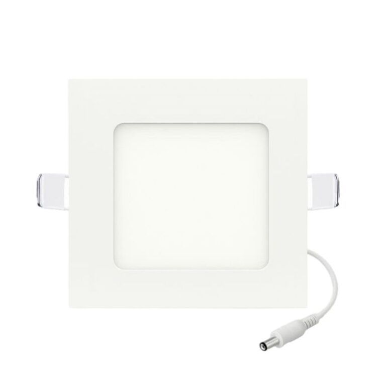 Downlight LED 12w blanco cuadrado empotrado