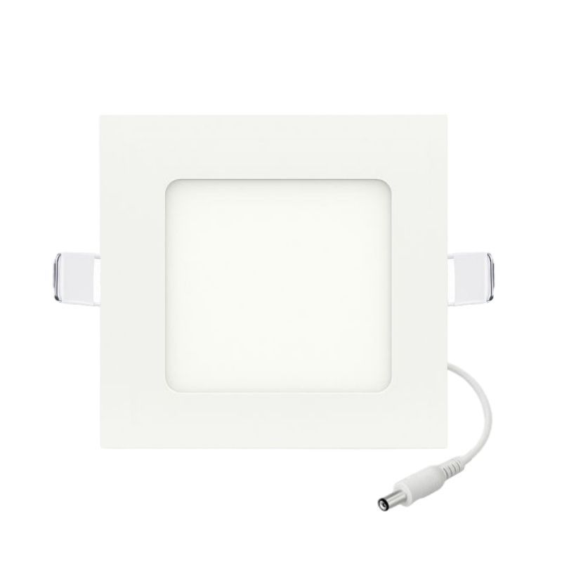 Downlight LED 12w blanco cuadrado empotrado - Lámparas Ibelan Downlight LED 12w blanco cuadrado empotrado
