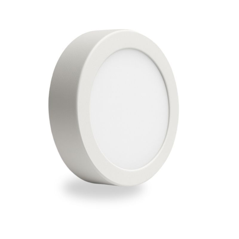 Downlight LED 18W Blanco Redondo Superficie - Lámparas Ibelan Downlight LED 18W Blanco Redondo Superficie