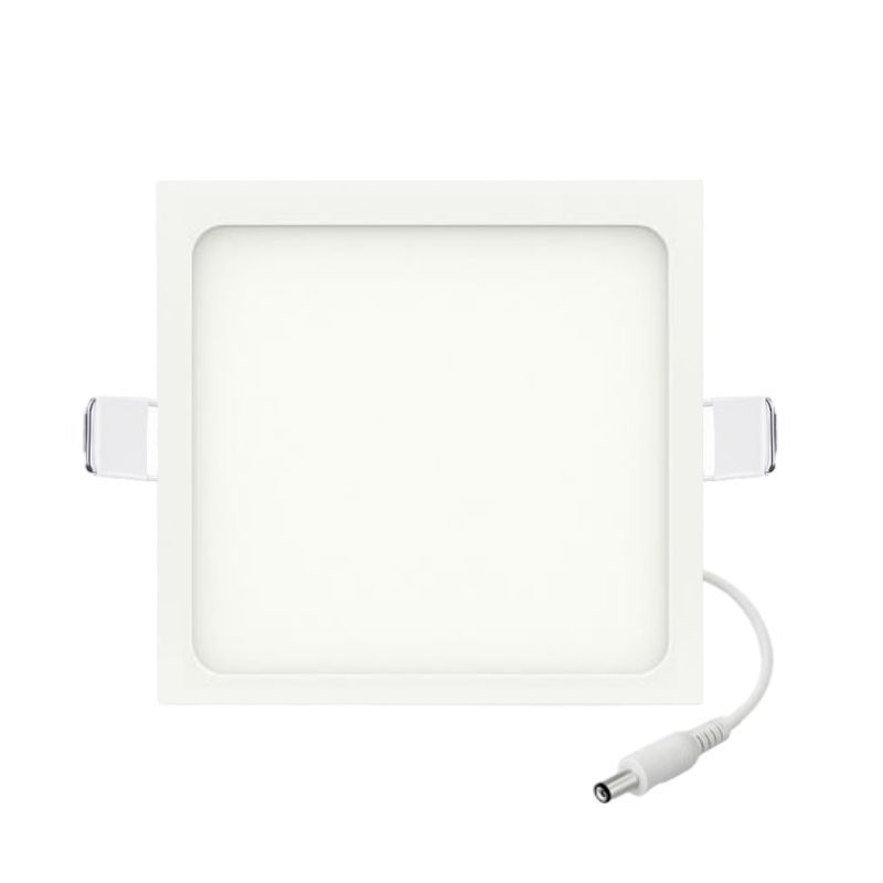 Downlight LED 24w blanco cuadrado empotrado - Lámparas Ibelan Downlight LED 24w blanco cuadrado empotrado
