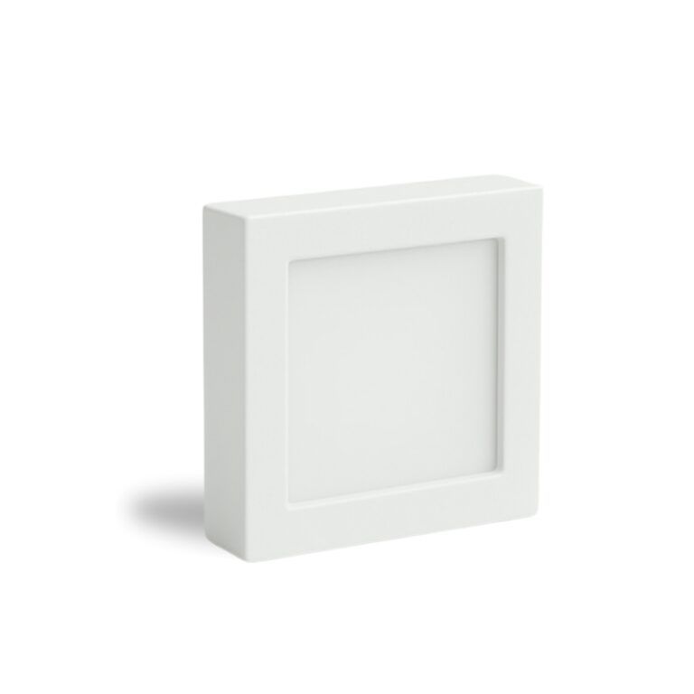 Downlight LED 6W Blanco Cuadrado Superficie