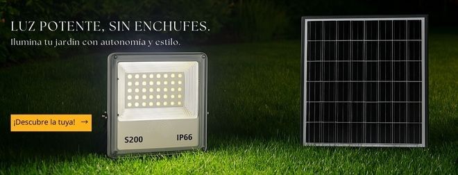 Luces sin enchufes
