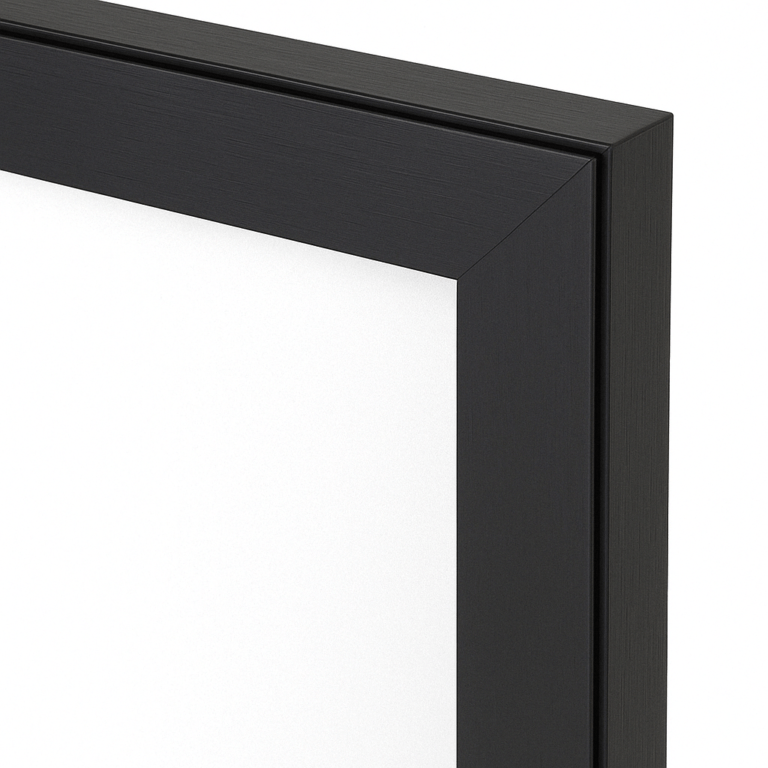Panel LED negro superficie CCT