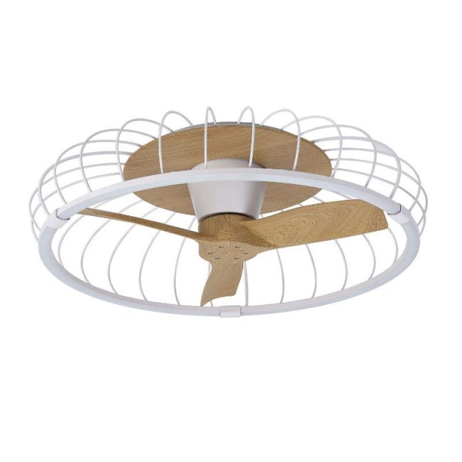 Ventiladores de Techo de Metal - Lámparas Ibelan Ventilador de techo de aspas Nature
