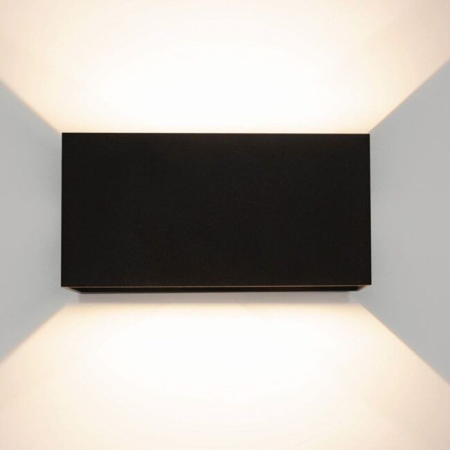 Aplique pared exterior LED Murano Regulable