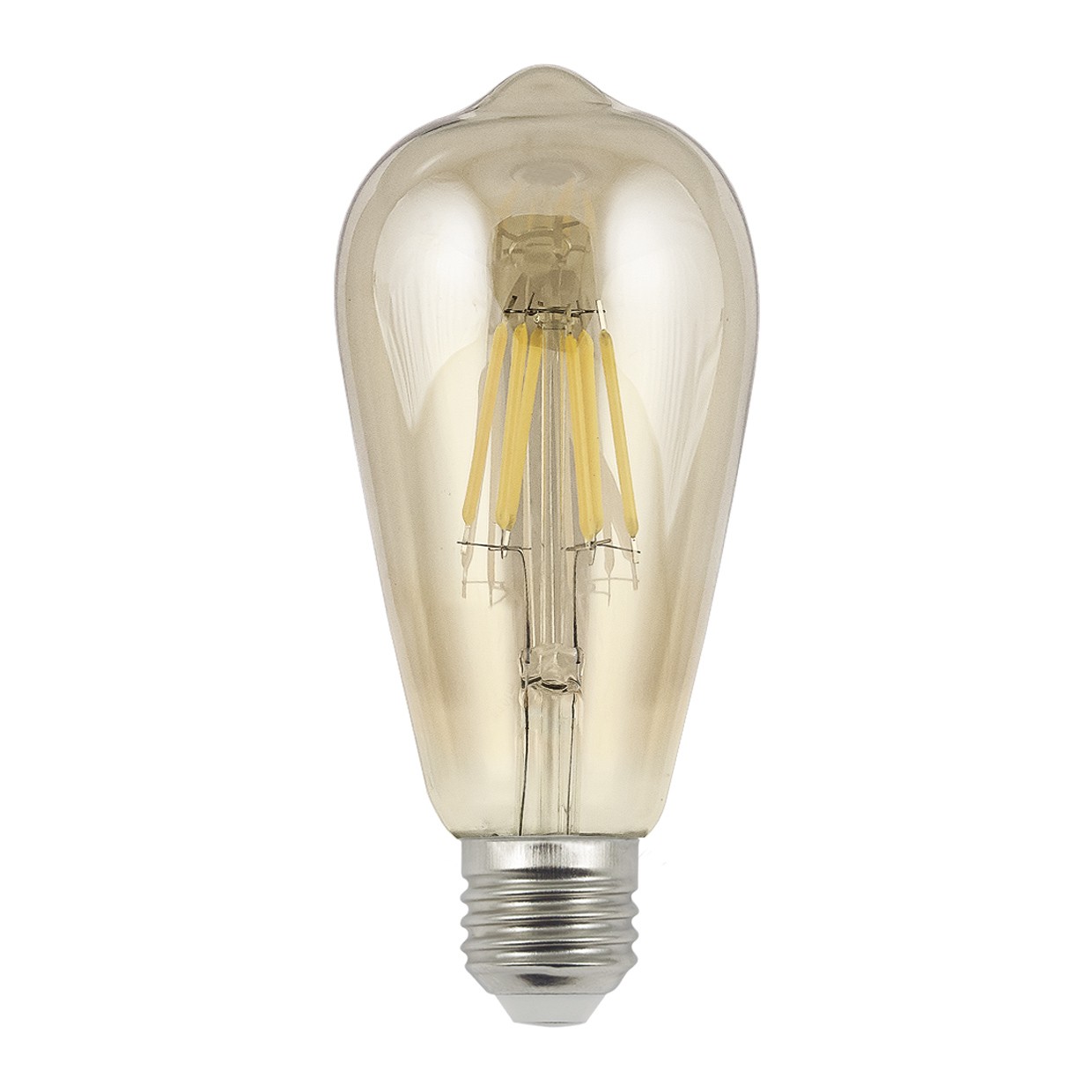 BOMBILLA LED 6W PERA AMBAR LED 6W 570LM 3000K - E-27 - Lámparas Ibelan BOMBILLA LED 6W PERA AMBAR LED 6W 570LM 3000K - E-27 - Imagen 4