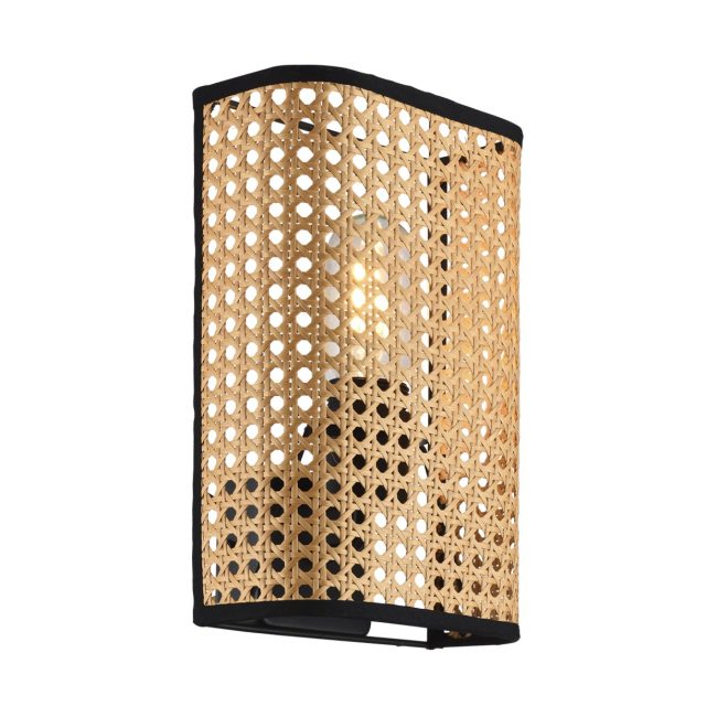 Aplique Oyster Negro-Natural 1 X 60W E-27