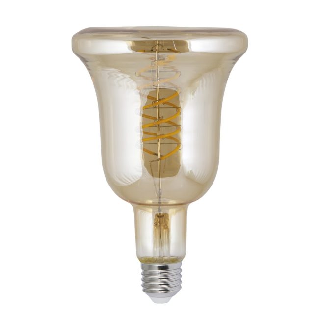 Bombilla LED Campana 8W Ámbar LED 760Lm 3000K E-27