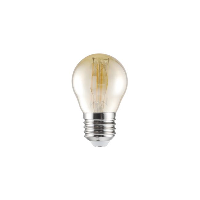 Bombilla Led Esférica 6W Ámbar Led 6W 570Lm 3000K - E-27