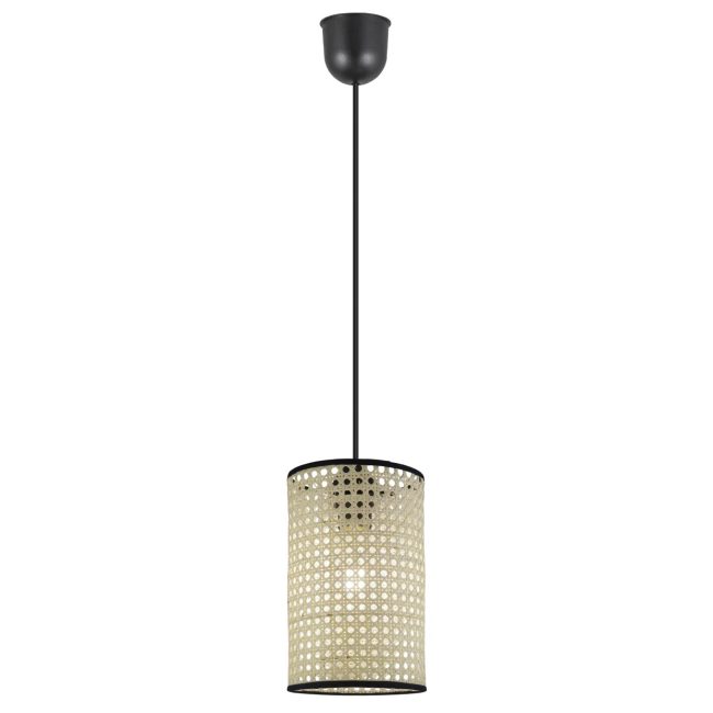 Colgante Dafne Rejilla Natural 1 X 60W E-27