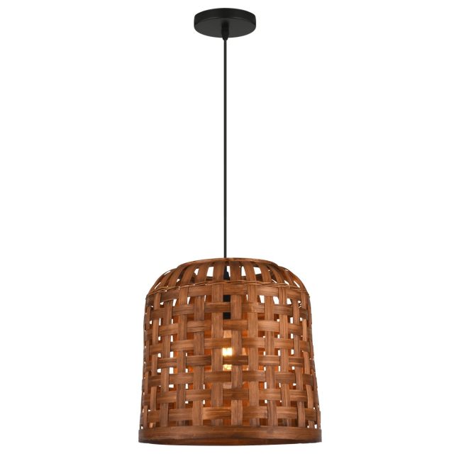 Colgante Theodor Natural 1 X 60W E-27