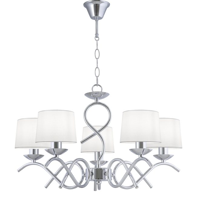 Lámpara 5L Gloria Cromo 5 X 40W E-14