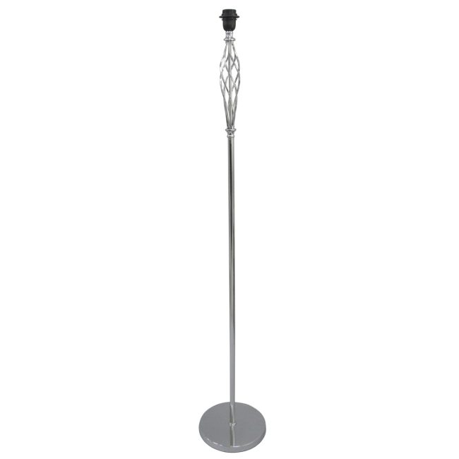 Pie Salón Bond Cromo Sin Pantalla 1 X 60W E-27
