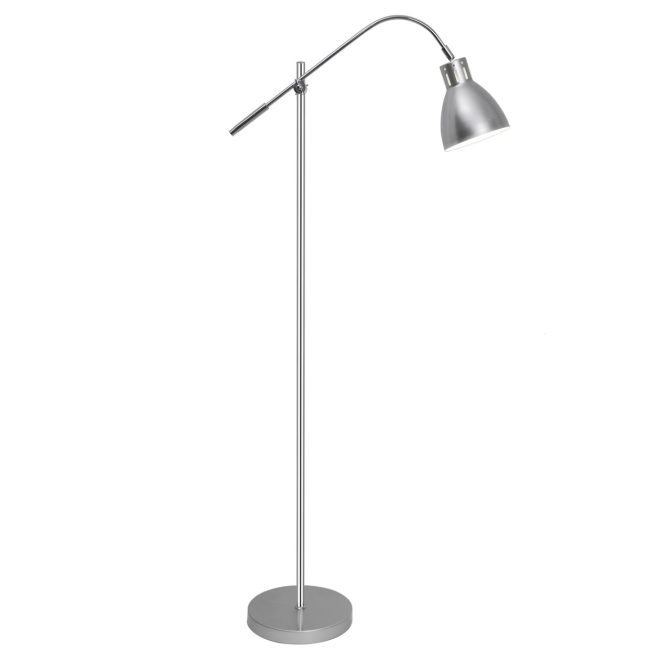 Pie Salón Falon Plata-Cromo 1 X 60W E-27