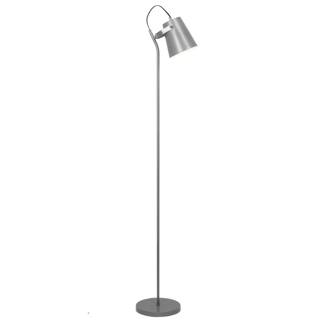 Pie Salón Lupen Plata-Cromo 1 X 60W E-27