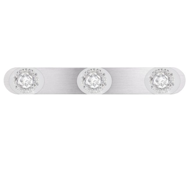 Regleta Rose 3L Aluminio Plata 4000K 18W 1710Lm